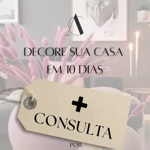 Imagem de capa para o Ebook Decore Sua Casa em 10 Dias + Consulta