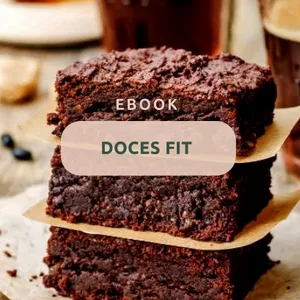 Imagem de capa para o Ebook Receitas simples de Doces Fitness