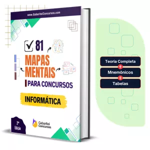 Imagem de capa para o Ebook 81 Mapas Mentais de Informática