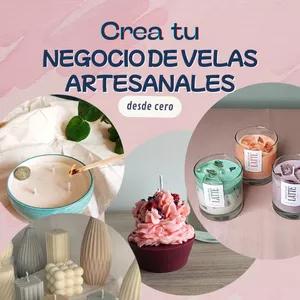 Imagen de portada para Curso online Crea tu negocio de velas artesanales desde cero
