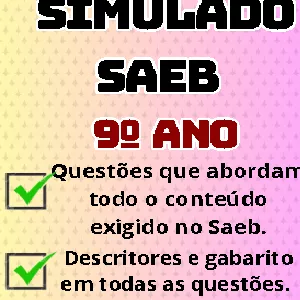 Imagem de capa para o Ebook 100 Questões Saeb - 9º ano