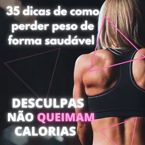 Imagem de capa para o Ebook 35 dicas de como perder peso de forma saudável 