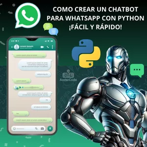 Imagen de portada para Curso online Desarrollo de Chatbot en WhatsApp Business con Python