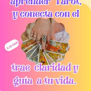 Imagen de portada para Curso online CURSO - APRENDE TAROT Y CONECTA CON EL