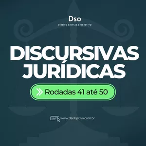 Imagem de capa para o Curso online Discursiva Jurídica DSO - Rodadas 41 a 50