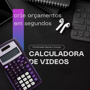 Imagem de capa para o Curso online Calculadora de valores de vídeos
