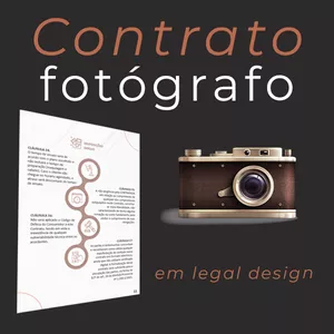 Imagem principal do produto Contrato completo para Fotógrafos