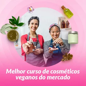 Imagem do curso Cosméticos naturais e veganos – Produtos para a pele