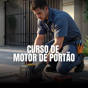 Imagem de capa para o Curso online Curso Mestre dos Motores de Portão