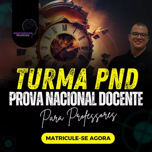 Imagem de capa para o Curso online TURMA PND - Prova Nacional Docente  