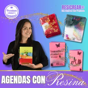 AGENDAS CON RESINA