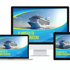Imagen de portada para Curso online Planifica Tu Primer Crucero Y Viaja Pagando Menos Dinero