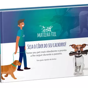 Imagem de capa para o Ebook E-book – Seja o líder do seu cachorro!
