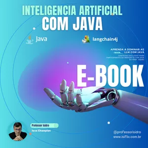 Imagem de capa para o Ebook Imersão Inteligência Artificial com Java