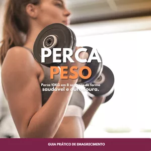 Imagem de capa para o Ebook PERCA PESO - O guia definitivo para o emagrecimento
