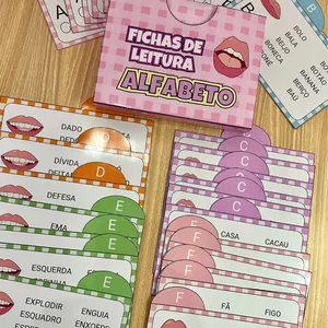 Imagem de capa para o Ebook Ficha de Leitura Alfabeto