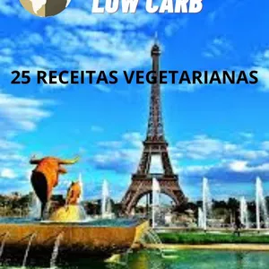 Imagem de capa para o Ebook 25 RECEITAS VEGETARIANAS