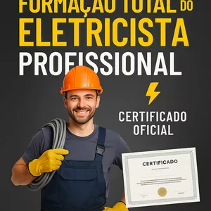 Imagem do curso Formação Total do Eletricista Profissional – Certificado Oficial 