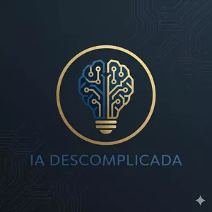Imagem de capa para o Ebook IA Descomplicada Aprenda IA do Zero: Transforme seu Trabalho e Estudos