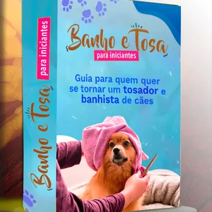 Imagem de capa para o Ebook Ebook Banho &amp; Tosa para Iniciantes