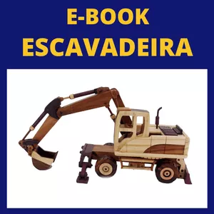Imagem de capa para o Curso online E-book Escavadeira + Vídeo Aulas