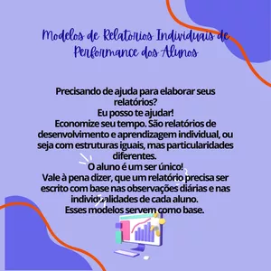 Imagem de capa para o Ebook MODELOS DE RELATÓRIOS INDIVIDUAIS