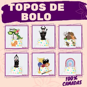 Imagem de capa para o Curso online 85 Topos de bolo em camadas