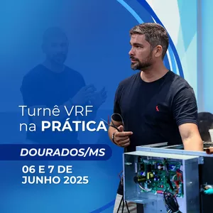 Imagem de capa para o Evento presencial Turnê VRF