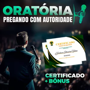 Imagem de capa para o Curso online Curso de Oratória: Pregando Com Autoridade