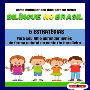 Imagem de capa para o Ebook Filhos bilíngues no Brasil