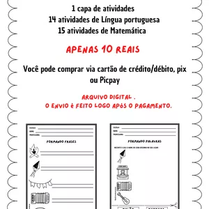 Imagem de capa para o Ebook ARQUIVO ATIVIDADES DE FESTA JUNINA 