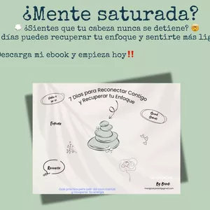 Imagen de portada para Ebook 7 días para reconectar contigo y recuperar tu enfoque