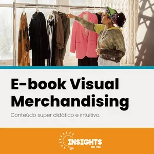 Imagem de capa para o Ebook Visual Merchandising I Aprenda VM de forma didática