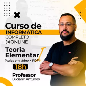 Imagem do curso Informática para Concursos - Módulo I - Teoria elementar [18h]