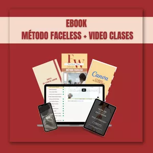 Imagen de portada para Curso online MÉTODO FACELESS + VIDEO CLASES