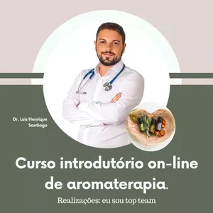 Imagem de capa para o Curso online Curso Introdutório on-line de Aromaterapia 