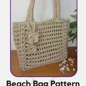 Cover image for Ebook Beach Bag Pattern Sun Crochet
