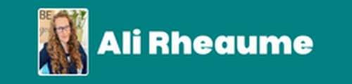 Ali Rheaume logo