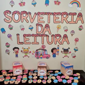 Imagem de capa para o Ebook SORVETERIA DA LEITURA 🍦 EDUCA ARTE