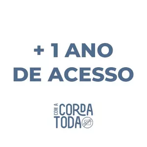 Imagem de capa para o Curso online + 1 ANO | Curso Com a Corda Toda