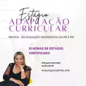 Imagem de capa para o Curso online ESTÁGIO PRÁTICO - Adaptação Curricular | Da avaliação ao PEI e PDI
