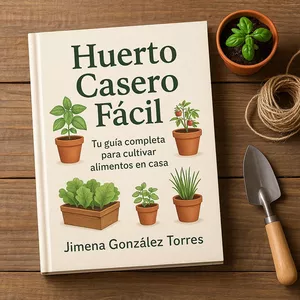 Imagen de portada para Ebook Huerto Casero Fácil: Cultiva tus propios alimentos desde cero