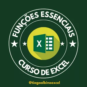 Imagem do curso Curso de Funções Essenciais do Tiago Albino Excel