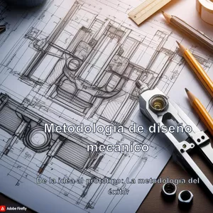 Imagen de portada para Ebook Metodología del diseño mecánico: de la idea al prototipo la metodología del éxito