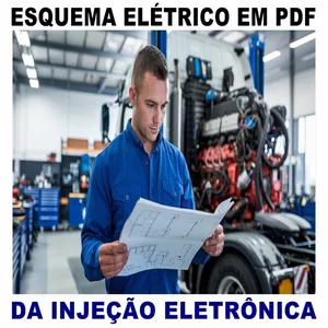 Imagem de capa para o Ebook Esquema Elétrico da Injeção Eletrônica Scania 360 400 440 480 de 2012 em diante