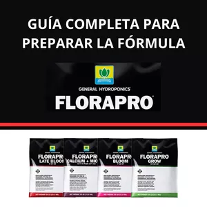 Imagen de portada para Ebook GUÍA COMPLETA PARA PREPARAR LA FÓRMULA FLORAPRO