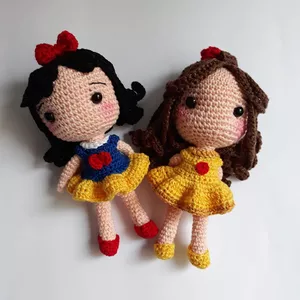 Imagem do curso Aprenda a Fazer Princesas da Disney em Croche