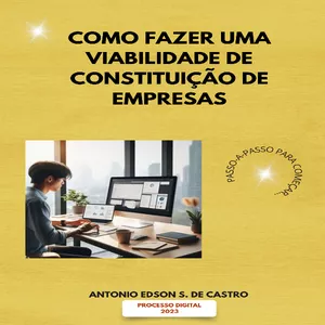 Imagem de capa para o Ebook Como fazer uma Viabilidade de Contituição de Empresas