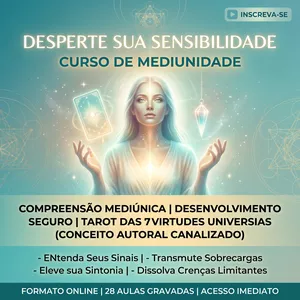 Imagem do curso CURSO DE MEDIUNIDADE