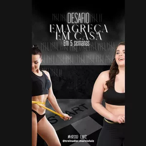 Imagem de capa para o Ebook EMAGREÇA EM CASA 